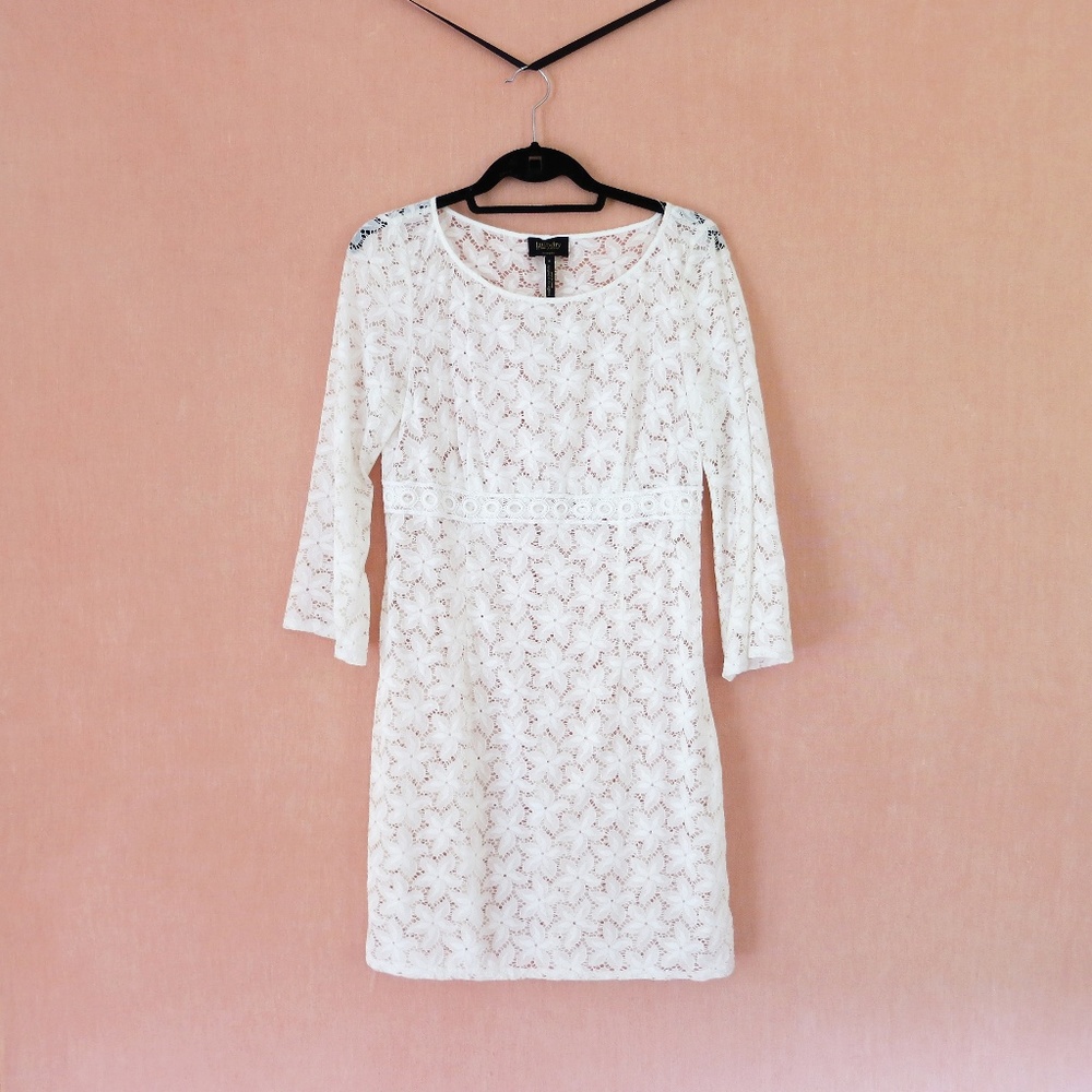 Laundry x Shelli Segal Lace Mini Dress - Picture 2 of 4